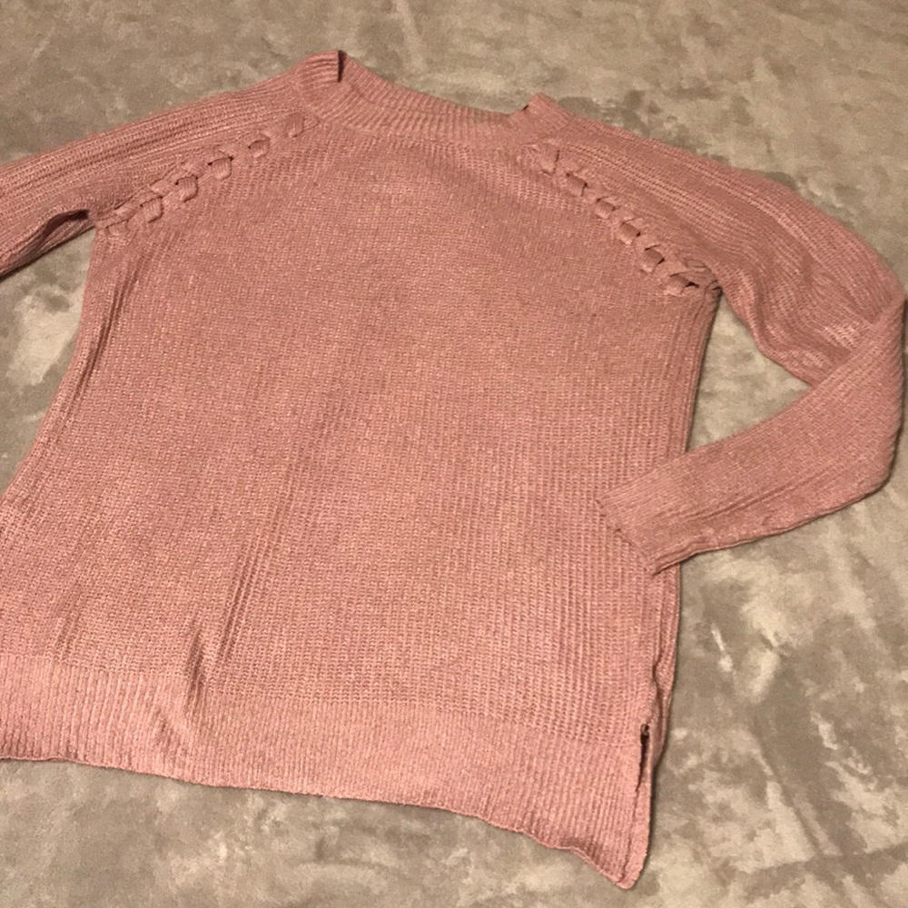 Pink Rose Sweater